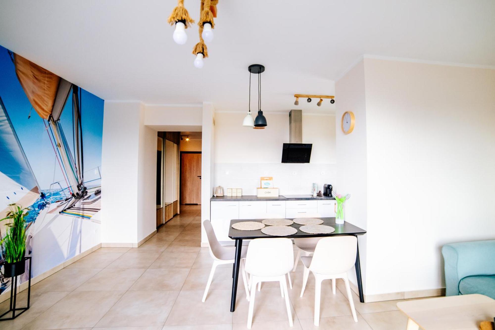 Yacht Apartments Wilkasy Bagian luar foto